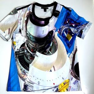 Louis Vuitton top medium 100%cotton made in Italy Authentic